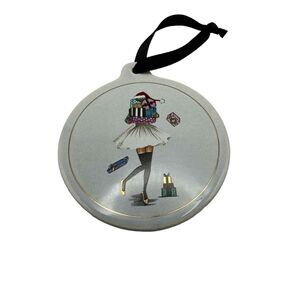 Saks Fifth Avenue Christmas Ornament Glam Girly NWT